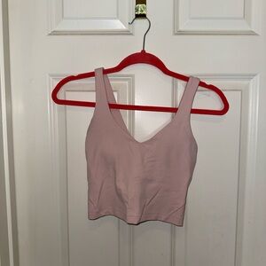 Lululemon Athletica Mauve Crop Top